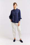 SOHO SHIRT NAVY LINEN