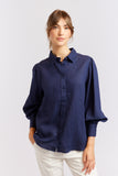 SOHO SHIRT NAVY LINEN