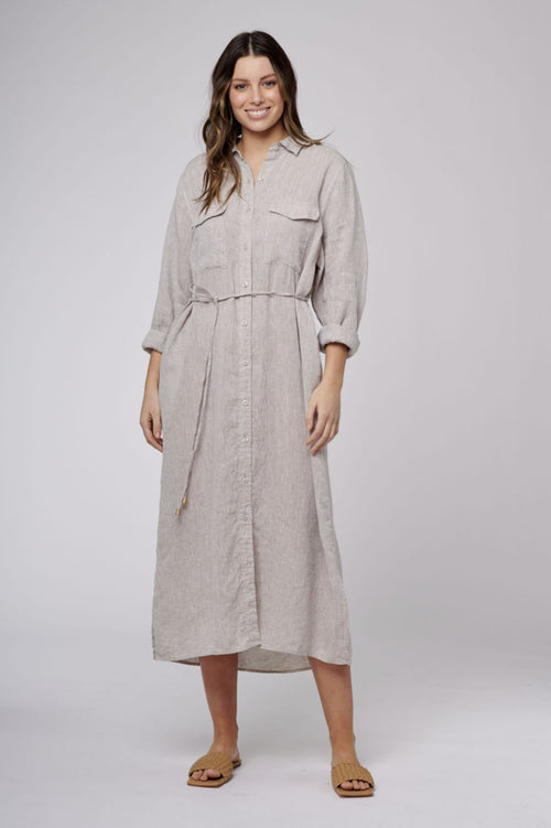 Chelsea Dress- Bone