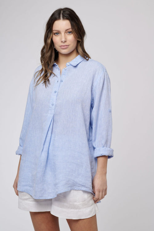 Coastal Shirt- Sky