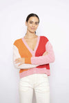 Wave Cardi- Tangerine