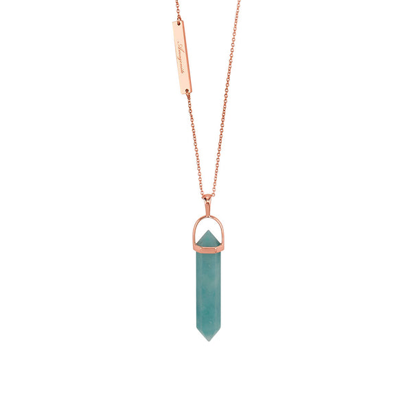 Amazonite Mineral Necklace