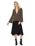 Divinity L/S Top- Moss