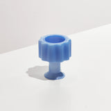 WAVE CANDLE HOLDER - BLUE