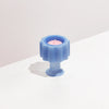 WAVE CANDLE HOLDER - BLUE