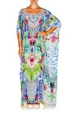 Round Neck Kaftan - Bahia Bliss