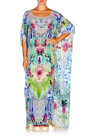 Round Neck Kaftan - Bahia Bliss