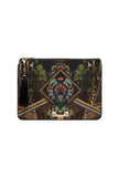 Small Canvas Clutch- Botanical Chronicles