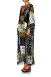 Overlay Kaftan W/ Split Front- Mali Mud Story
