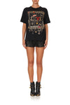 Oversize Band Tee- Camden Moon