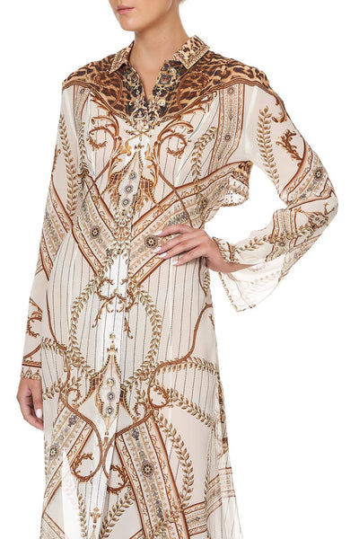 Printed Trench- Mind Your Manor