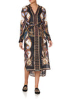 Mid Length Shirt Dress- Dining Hall Darling
