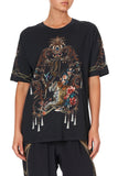Oversized Band Tee- Belle Of The Baroque