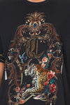 Oversized Band Tee- Belle Of The Baroque