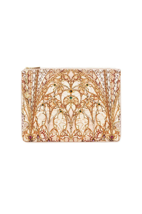 Small Canvas Clutch- All Is Nouveau