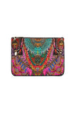 Small Canvas Clutch- Guardians Of The Sun