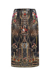 Slip Midi Skirt- Gothic Goddess