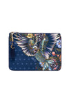 Small Canvas Clutch- Southern Twilight