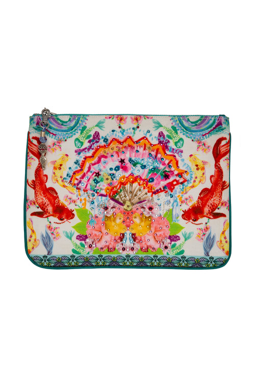 Small Canvas Clutch- Dragon Divinity
