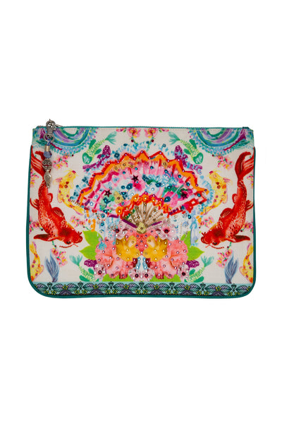 Small Canvas Clutch- Dragon Divinity