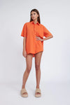 Christo Shirt- Deep Orange