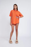 Christo Shirt- Deep Orange