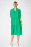 Hazel Dress W/ Long Sleeve- Pine