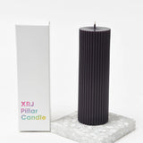 PILLAR LIQUORICE CANDLE