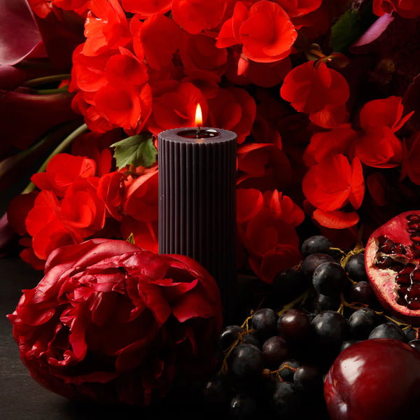 PILLAR LIQUORICE CANDLE