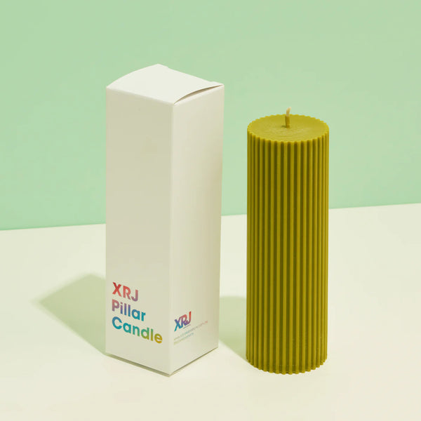 PILLAR OLIVE CANDLE