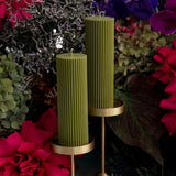 PILLAR OLIVE CANDLE