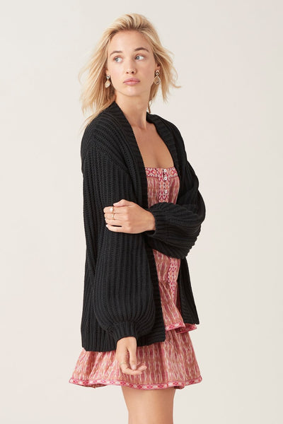 Tarma Cardigan- Charcoal