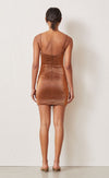Bronze Baby Mini Dress