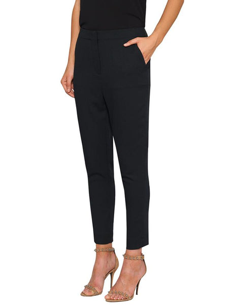 Day To Night Crop Tapered Pant- Black