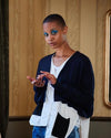 Zither Cardi- Navy