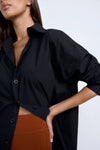 THE DYLAN SHIRT- BLACK