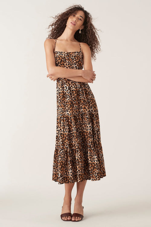 Divya Maxi- Leopard