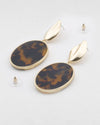 Akira Earrings- Tort