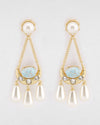 Creciente Earring- Turquoise