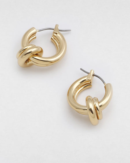 Eve Earrings- Satin Gold