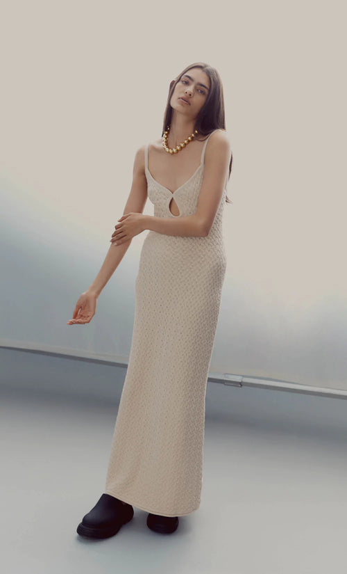 Effie Knit Key Maxi Dress