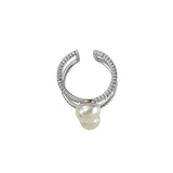 Evening Shine Ring- White Pearl