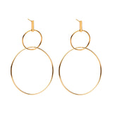 Grande Phoenix Earrings- Gold