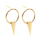 Chase Earrings- Gold