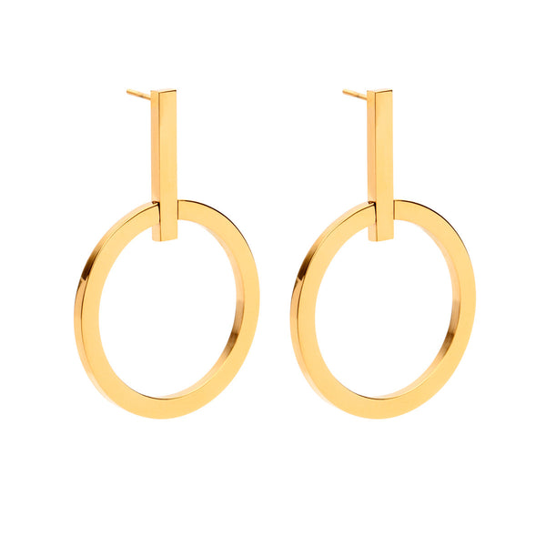 Abel Earrings- Gold