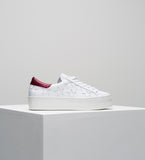 Bella- White/Dark Red