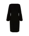 Tulip Sleeve Dress- Black