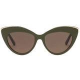 Beautiful Stranger Sunglasses- Matte Khaki