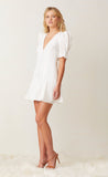 Puka Shell Mini Dress- Ivory