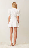 Puka Shell Mini Dress- Ivory